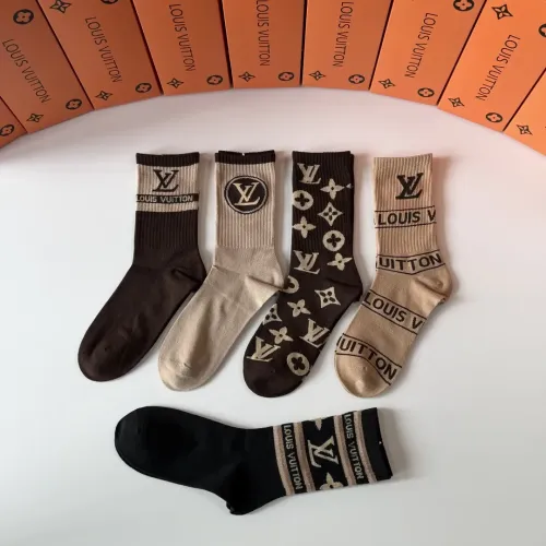 Replica Louis Vuitton LV Socks #1414817 $29.00 USD for Wholesale