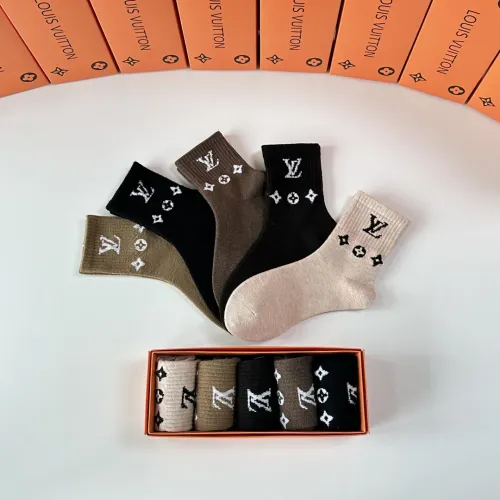 Replica Louis Vuitton LV Socks #1414824 $29.00 USD for Wholesale