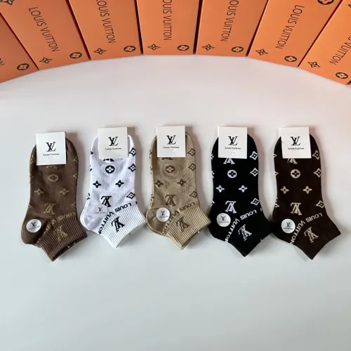 Replica Louis Vuitton LV Socks #1414843 $27.00 USD for Wholesale