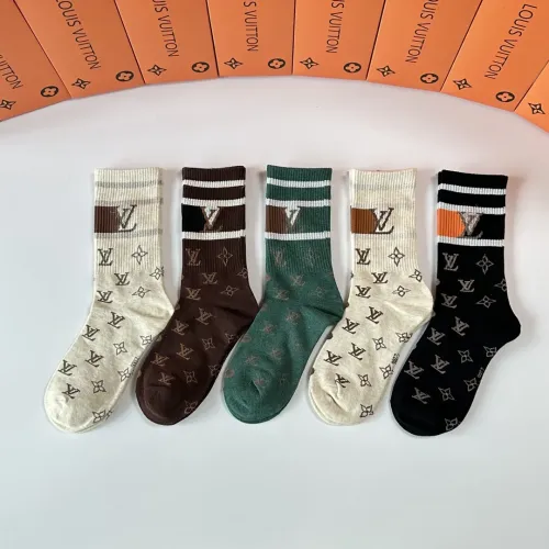 Replica Louis Vuitton LV Socks #1414848 $29.00 USD for Wholesale