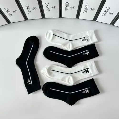 Replica Chanel Socks #1414867 $29.00 USD for Wholesale