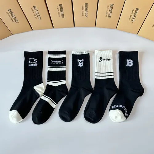 Replica Burberry Socks #1414869 $29.00 USD for Wholesale