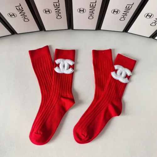 Replica Chanel Socks #1414872 $29.00 USD for Wholesale