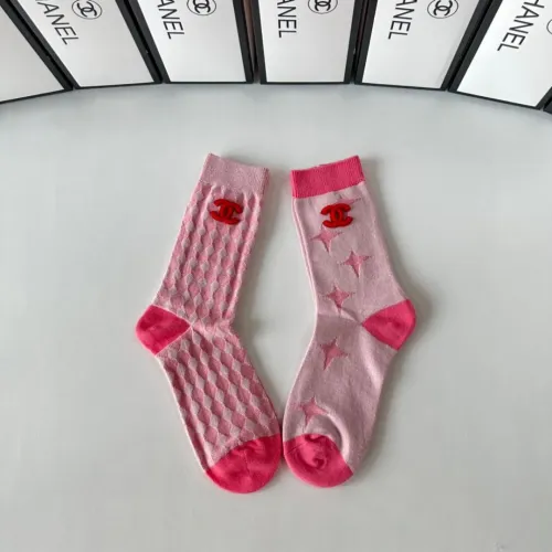 Replica Chanel Socks #1414873 $29.00 USD for Wholesale