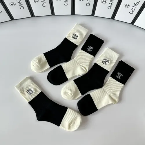 Replica Chanel Socks #1414881 $29.00 USD for Wholesale