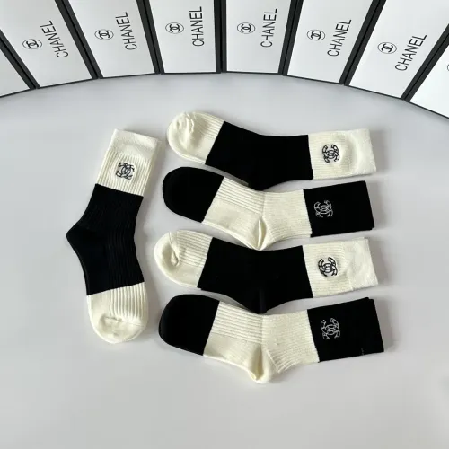 Replica Chanel Socks #1414881 $29.00 USD for Wholesale