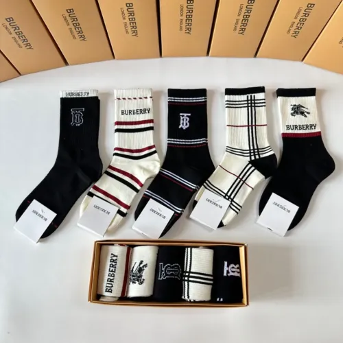 Burberry Socks #1414884 $29.00 USD, Wholesale Replica Burberry Socks