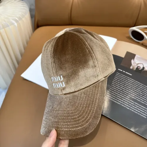 MIU MIU Caps #1414961 $27.00 USD, Wholesale Replica MIU MIU Caps