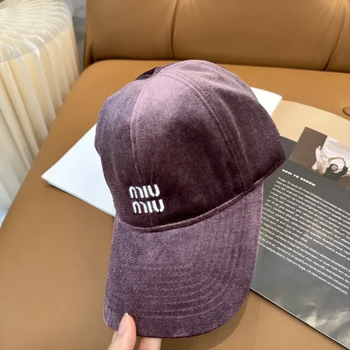 MIU MIU Caps #1414962 $27.00 USD, Wholesale Replica MIU MIU Caps