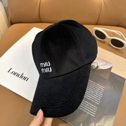 MIU MIU Caps #1414965 $27.00 USD, Wholesale Replica MIU MIU Caps