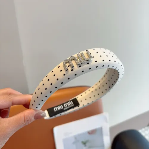 MIU MIU Headband For Women #1415020 $27.00 USD, Wholesale Replica MIU MIU Headband