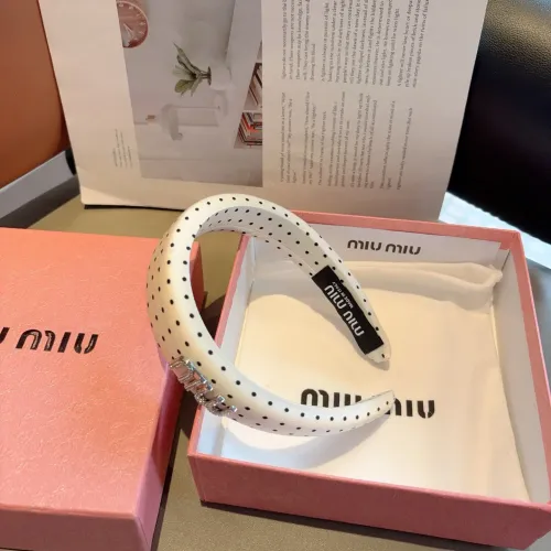 Replica MIU MIU Headband For Women #1415020 $27.00 USD for Wholesale
