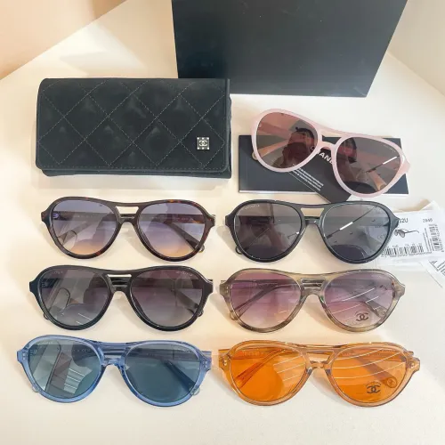 Replica Chanel AAA Quality Sunglasses #1415026 $60.00 USD for Wholesale