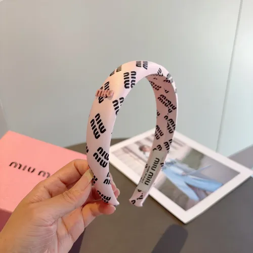 Replica MIU MIU Headband For Women #1415045 $27.00 USD for Wholesale