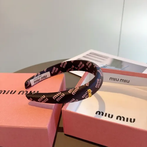 Replica MIU MIU Headband For Women #1415046 $27.00 USD for Wholesale