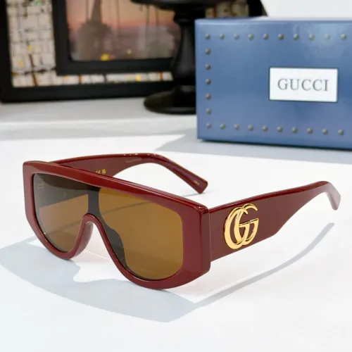 Gucci AAA Quality Sunglasses #1415069 $60.00 USD, Wholesale Replica Gucci AAA Quality Sunglasses