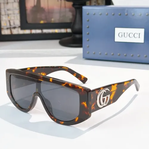 Gucci AAA Quality Sunglasses #1415071 $60.00 USD, Wholesale Replica Gucci AAA Quality Sunglasses