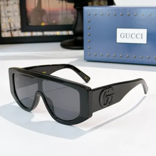 Gucci AAA Quality Sunglasses #1415074 $60.00 USD, Wholesale Replica Gucci AAA Quality Sunglasses