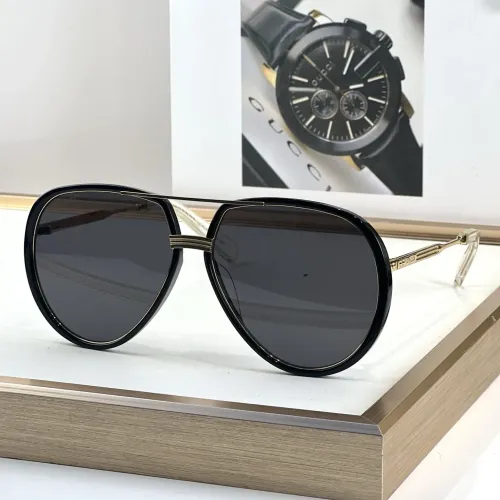 Gucci AAA Quality Sunglasses #1415076 $60.00 USD, Wholesale Replica Gucci AAA Quality Sunglasses