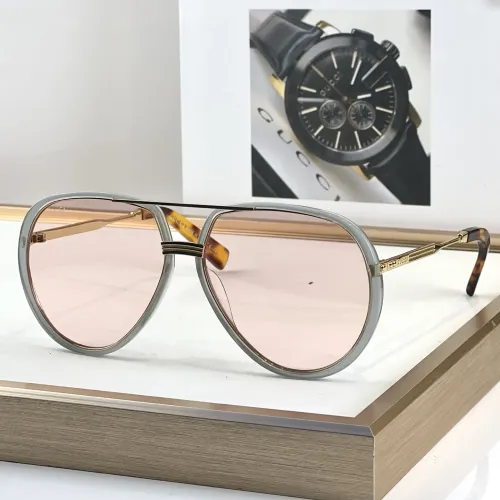 Gucci AAA Quality Sunglasses #1415080 $60.00 USD, Wholesale Replica Gucci AAA Quality Sunglasses