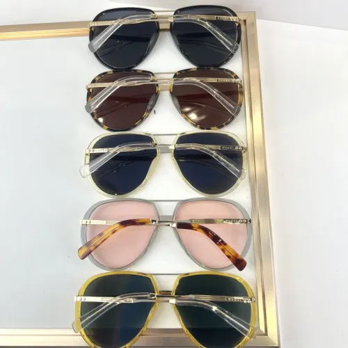 Replica Gucci AAA Quality Sunglasses #1415080 $60.00 USD for Wholesale