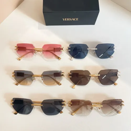 Replica Versace AAA Quality Sunglasses #1415100 $60.00 USD for Wholesale
