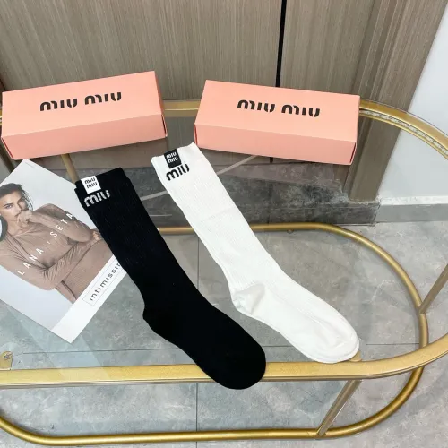 Replica MIU MIU Socks #1415139 $29.00 USD for Wholesale