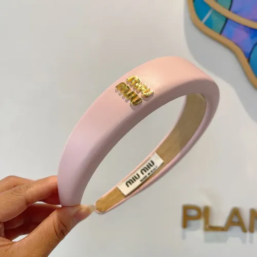 MIU MIU Headband For Women #1415154 $27.00 USD, Wholesale Replica MIU MIU Headband