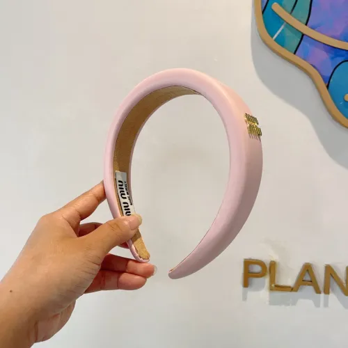 Replica MIU MIU Headband For Women #1415154 $27.00 USD for Wholesale