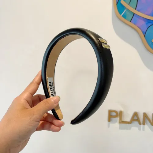 Replica MIU MIU Headband For Women #1415155 $27.00 USD for Wholesale