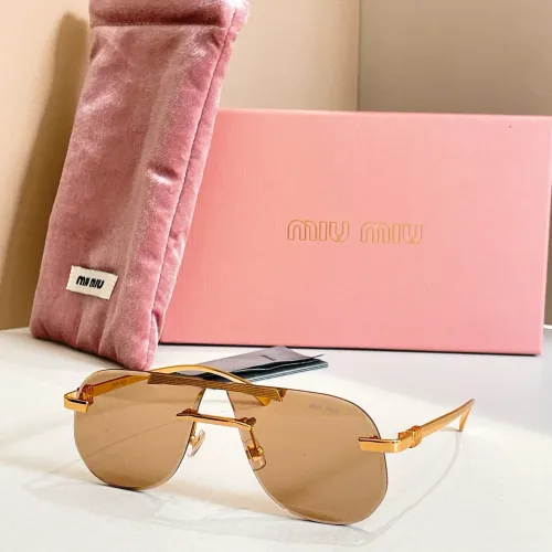 MIU MIU AAA Quality Sunglasses #1415182 $60.00 USD, Wholesale Replica MIU MIU AAA Sunglasses