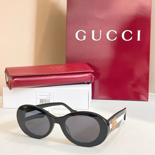 Gucci AAA Quality Sunglasses #1415283 $60.00 USD, Wholesale Replica Gucci AAA Quality Sunglasses