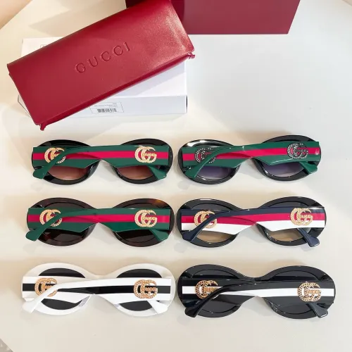 Replica Gucci AAA Quality Sunglasses #1415285 $60.00 USD for Wholesale