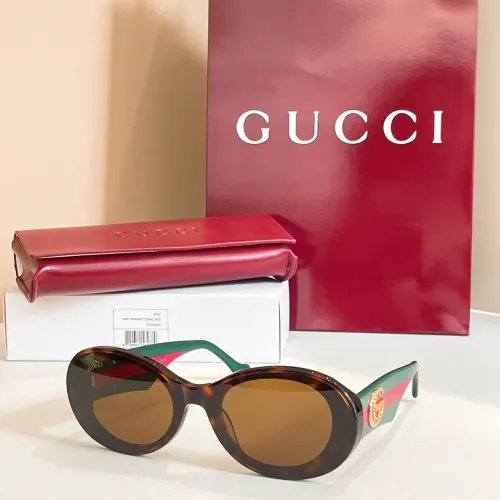 Gucci AAA Quality Sunglasses #1415287 $60.00 USD, Wholesale Replica Gucci AAA Quality Sunglasses