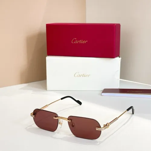 Cartier AAA Quality Sunglassess #1415349 $60.00 USD, Wholesale Replica Cartier AAA Quality Sunglassess