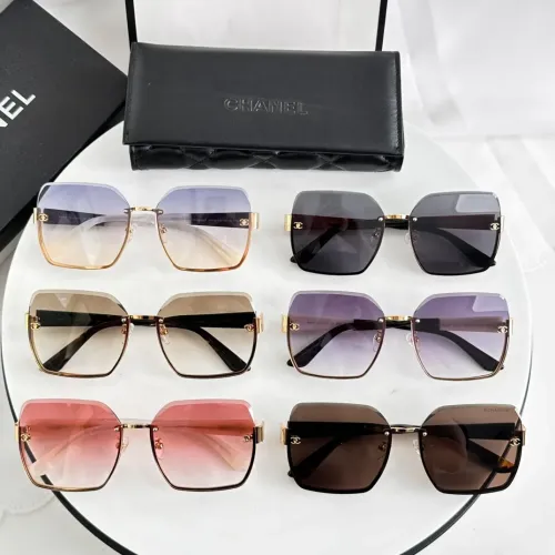 Replica Chanel AAA Quality Sunglasses #1415409 $60.00 USD for Wholesale