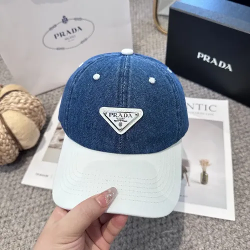 Prada Caps #1415411 $27.00 USD, Wholesale Replica Prada Caps