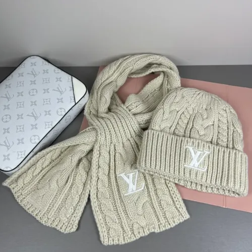Replica Louis Vuitton LV Hat and Scarf Set #1415424 $42.00 USD for Wholesale