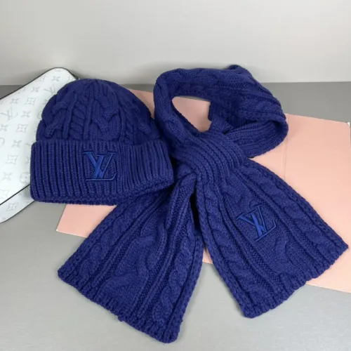 Replica Louis Vuitton LV Hat and Scarf Set #1415426 $42.00 USD for Wholesale