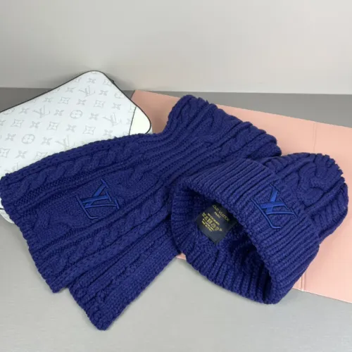 Replica Louis Vuitton LV Hat and Scarf Set #1415426 $42.00 USD for Wholesale