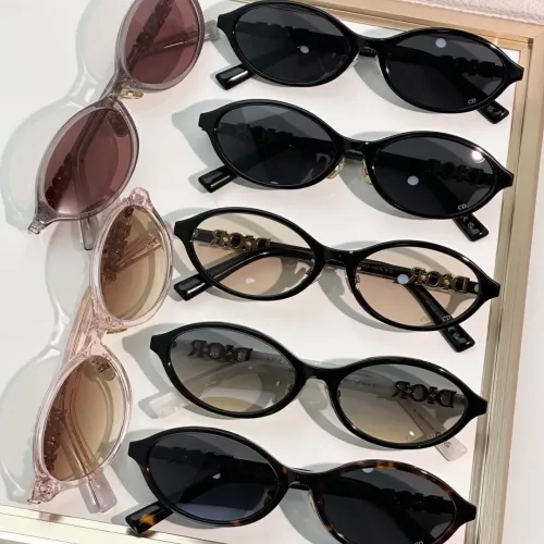 Replica Christian Dior AAA Quality Sunglasses #1415430 $60.00 USD for Wholesale