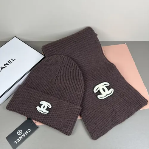 Replica Chanel Hat and Scarf Set #1415438 $45.00 USD for Wholesale