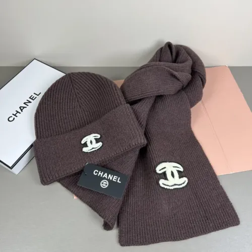 Replica Chanel Hat and Scarf Set #1415438 $45.00 USD for Wholesale