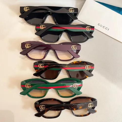 Replica Gucci AAA Quality Sunglasses #1415445 $60.00 USD for Wholesale