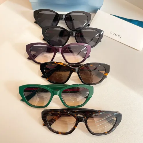 Replica Gucci AAA Quality Sunglasses #1415445 $60.00 USD for Wholesale