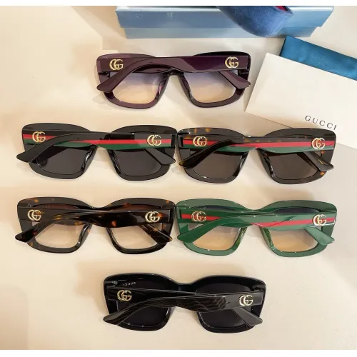 Replica Gucci AAA Quality Sunglasses #1415449 $60.00 USD for Wholesale