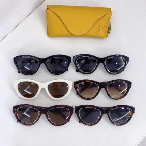 Replica LOEWE AAA Quality Sunglasses #1415498 $60.00 USD for Wholesale