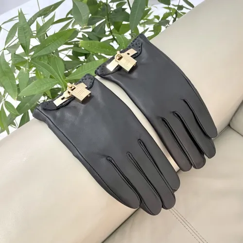 Replica Louis Vuitton LV Gloves For Women #1415593 $60.00 USD for Wholesale