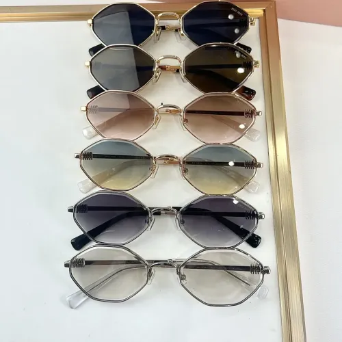 Replica MIU MIU AAA Quality Sunglasses #1415595 $60.00 USD for Wholesale