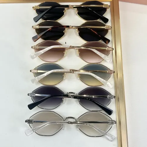 Replica MIU MIU AAA Quality Sunglasses #1415596 $60.00 USD for Wholesale